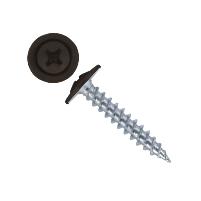 Саморез ПШ 4,2х25 (500шт) шлиц PH2 RAL 8014